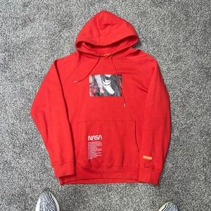 Heron Preston Hoodie Mens (RED)